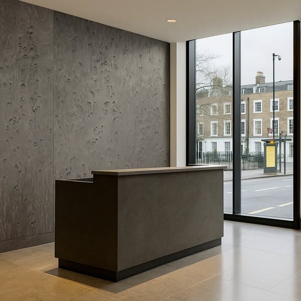 Designer veneer interior project