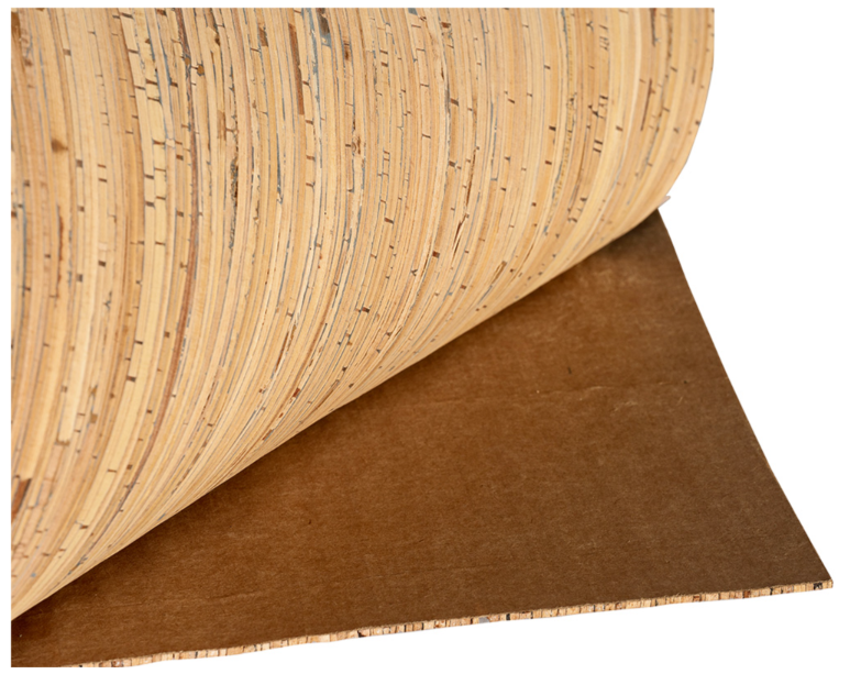 Betula Veneer laminated on temporary film