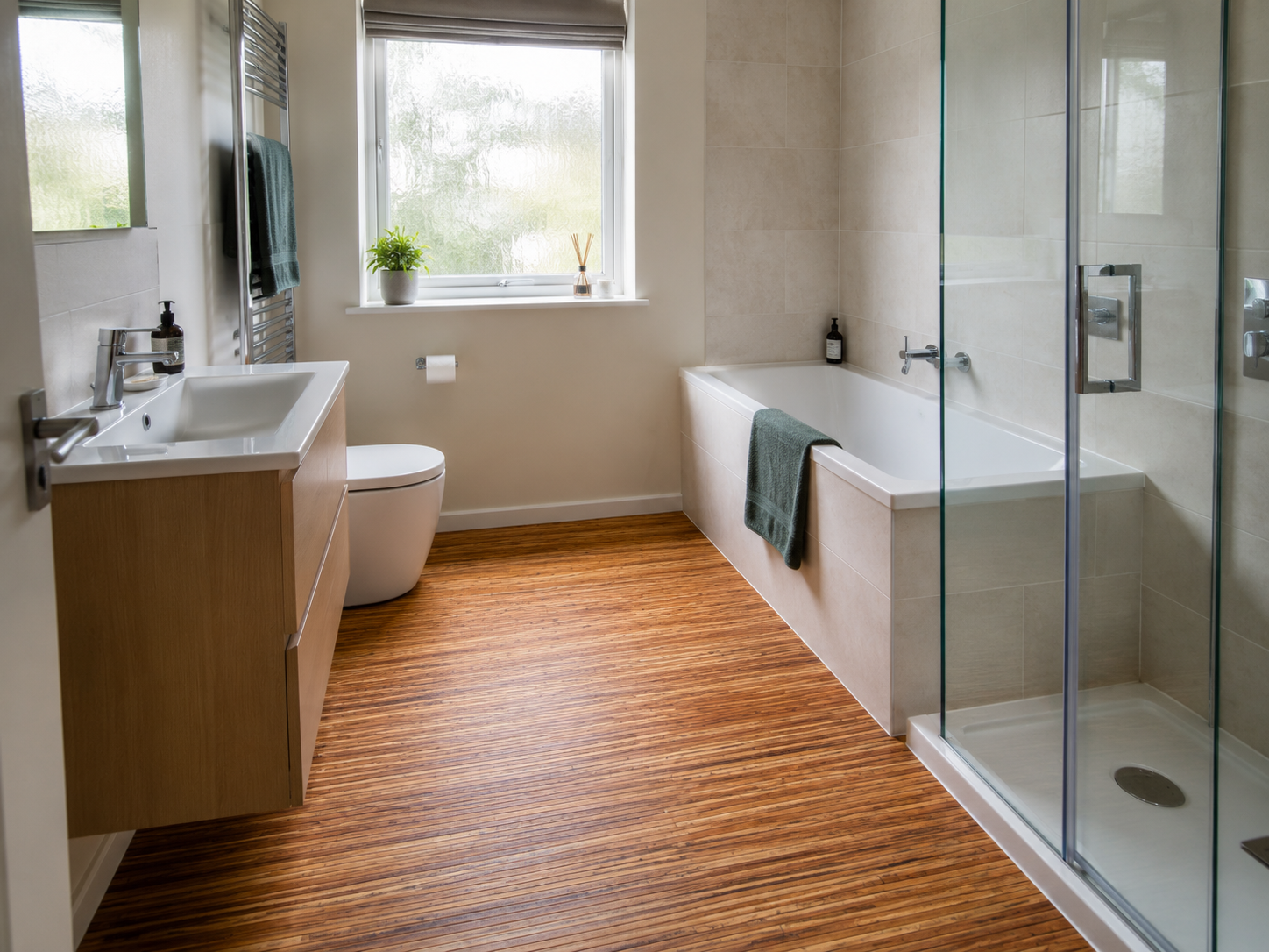 NEVI Betula flooring with click system